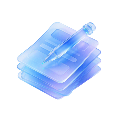 Pen resting on a stack of pages